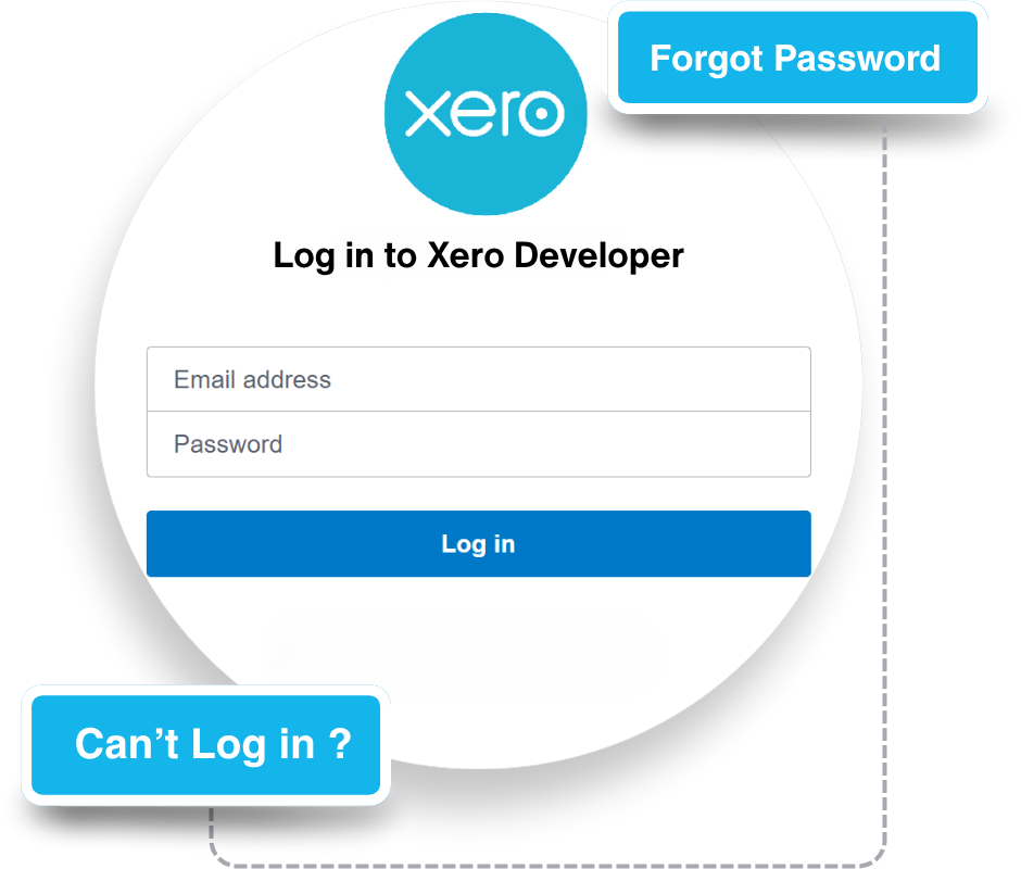 Log in to the Xero Developer Portal