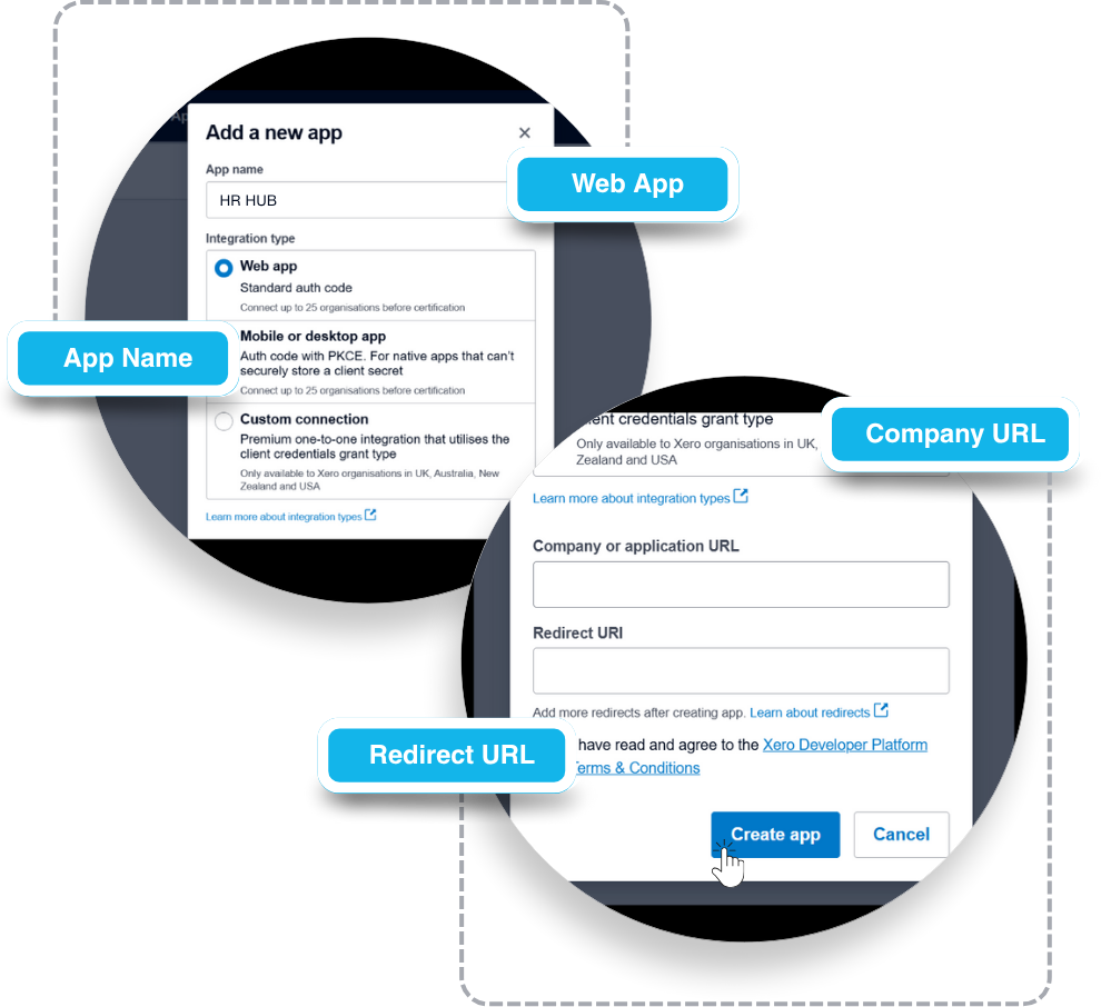 Create a New App