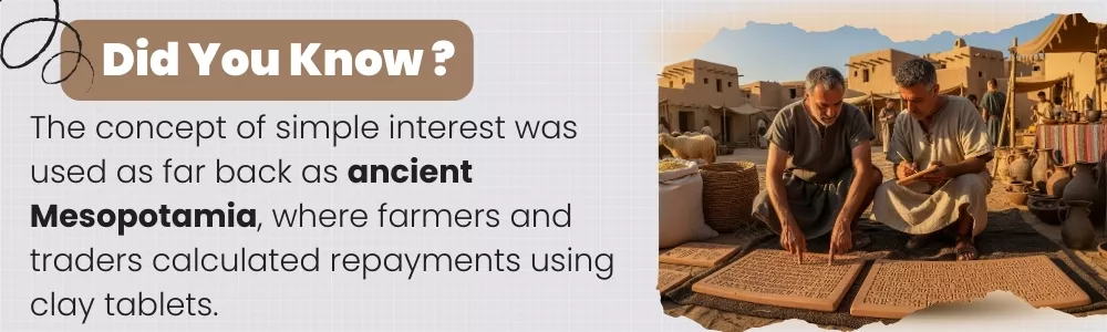 Ancient Mesopotamia farmers using clay tablets to calculate interest Ancient Mesopotamia farmers using clay tablets to calculate interest
