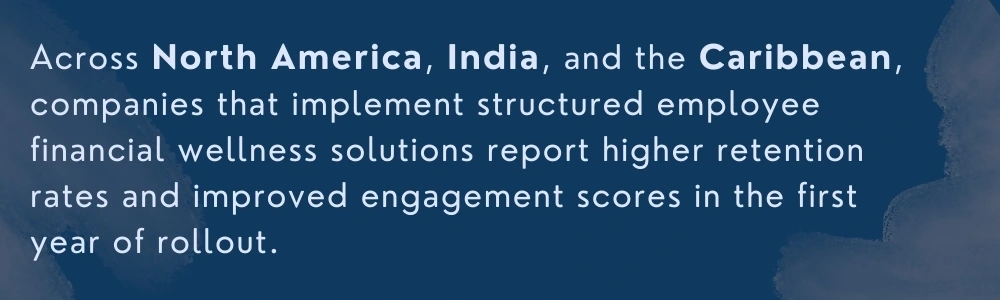 Financial wellness programs improve employee retention and engagement