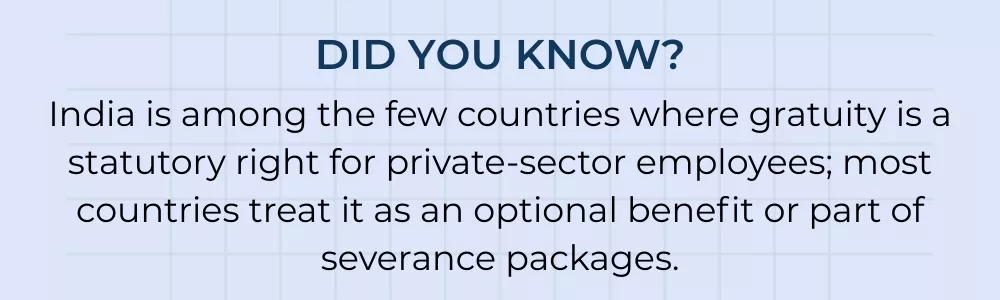 HR professional explaining gratuity benefits to employee in office HR professional explaining gratuity benefits to employee in office