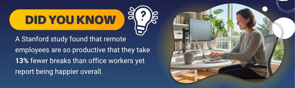 Stanford study shows remote employees happier and productive Stanford study shows remote employees happier and productive