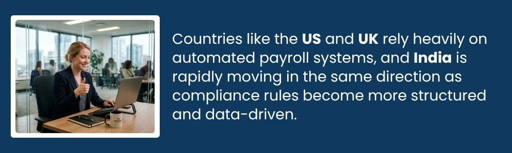 Automated payroll systems improve compliance and efficiency