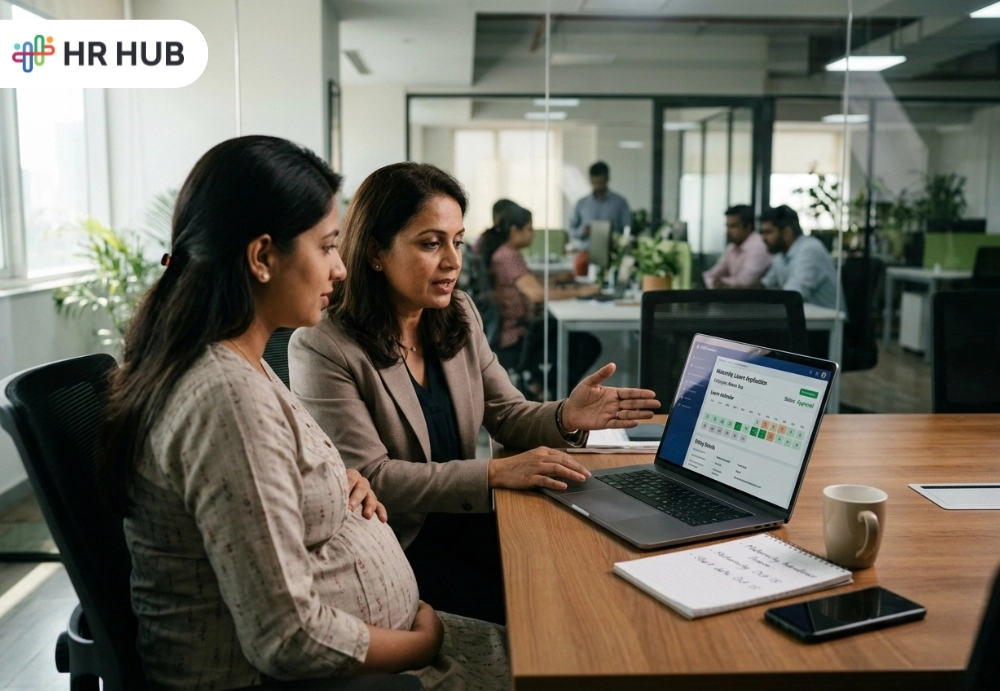 Maternity leave management in India with HR compliance and payroll integration
