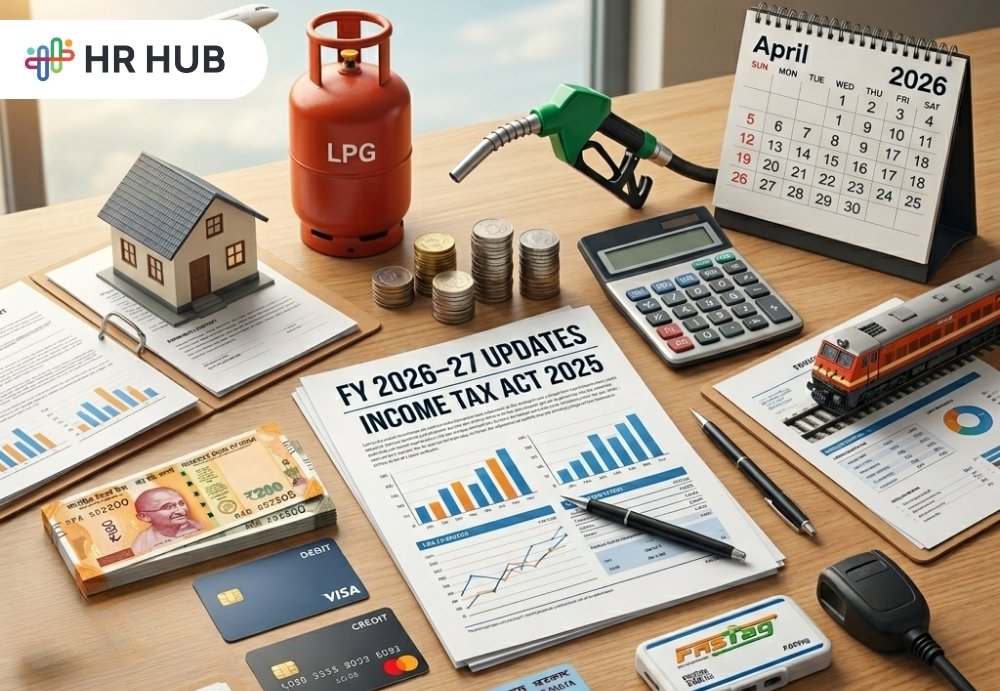 Financial changes in India from April 1 2026, including tax rules, salary and banking updates