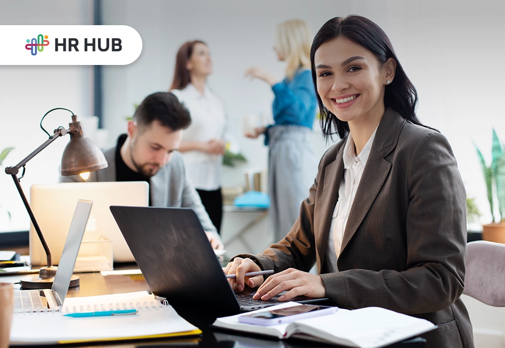 HR professionals analyzing future workforce trends and technologies for 2025