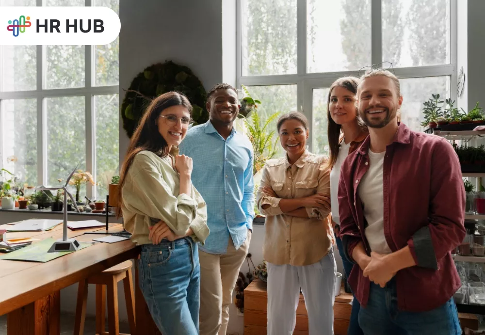 Green HRM practices dashboard showcasing ESG metrics and sustainable HR management strategy