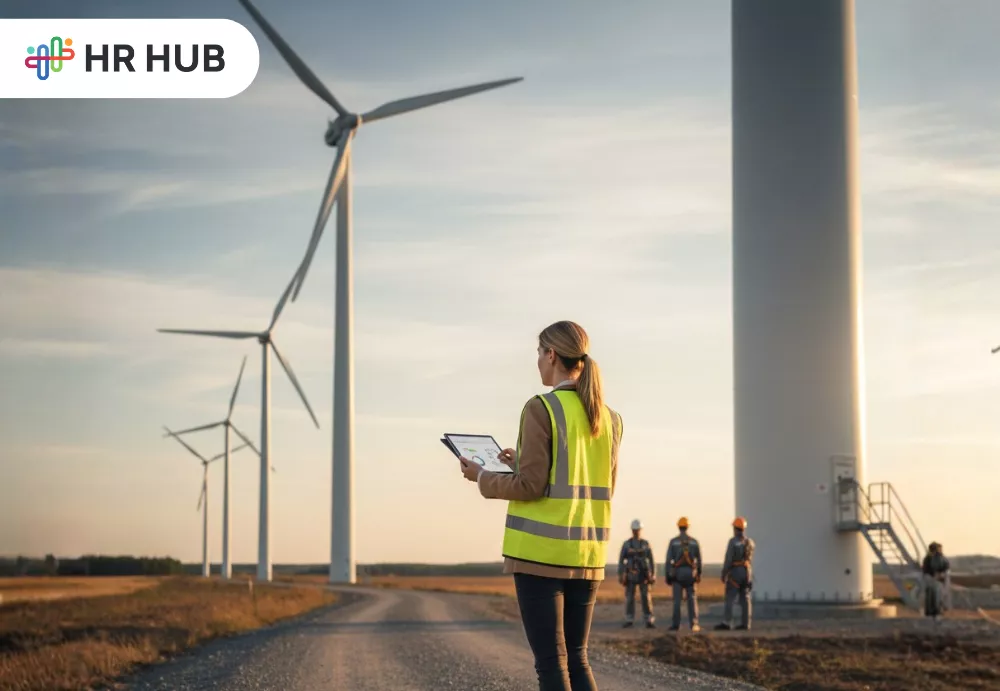 Energy professionals using HR software to ensure compliance and boost productivity across energy operations