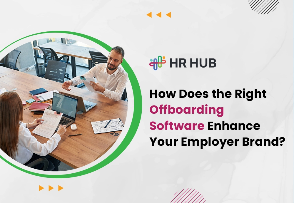Automated offboarding process for employer branding