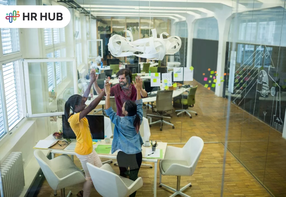 Phygital Workplace dashboard showing occupancy analytics and smart office insights